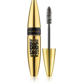 MAYBELLINE NEW YORK The Colossal Big Shot Daring Black rimel pentru volum, foarte negru - imagine 2